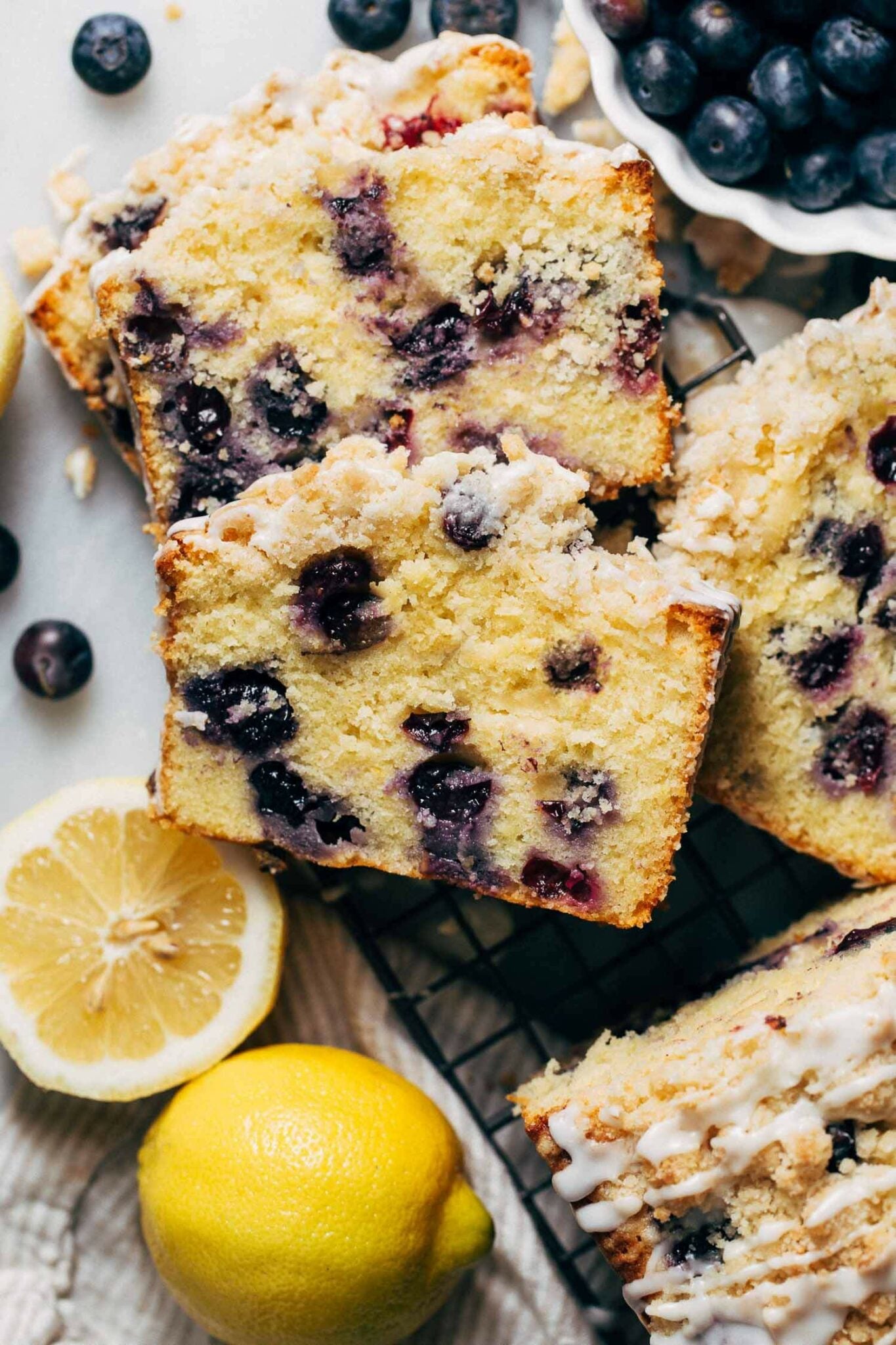 Sour Cream Blueberry-Lemon Loaf