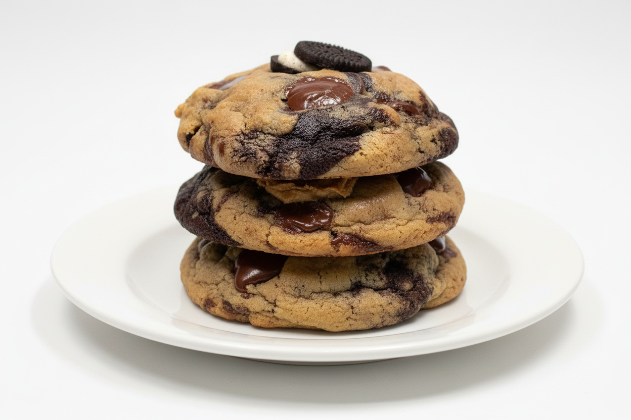PB + Oreo - Gooey Top Close Up