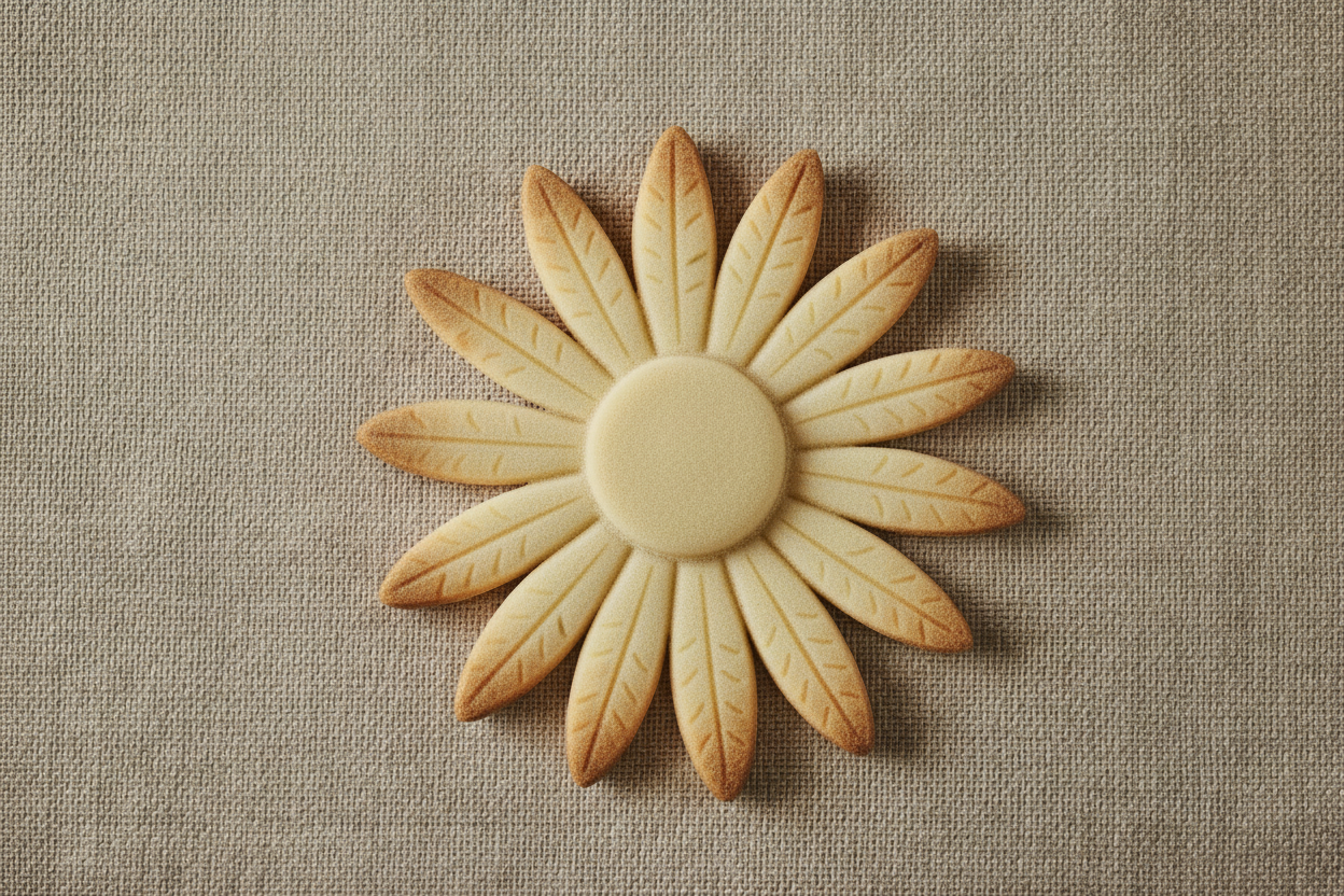 Sable Daisy Cookie - smaller center