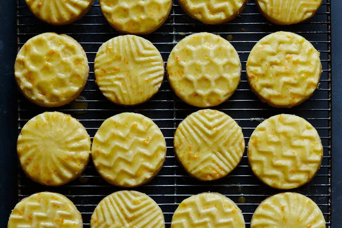 Citrus Geo Shortbreads- Dozen