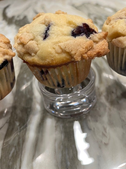 Blueberry Streusel Muffin-Three