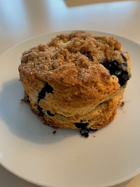Blueberry Scones- Jumbo- Two