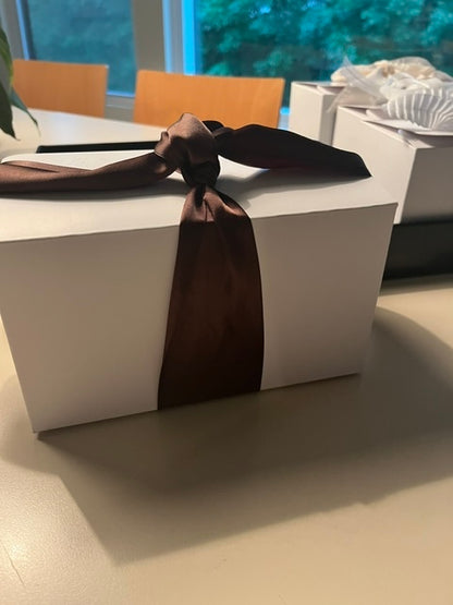 Upgraded Slotted Ribbon Box w/ Premium Ribbon