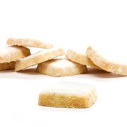 Sugar Scalloped Shortbreads-  Six or Twelve